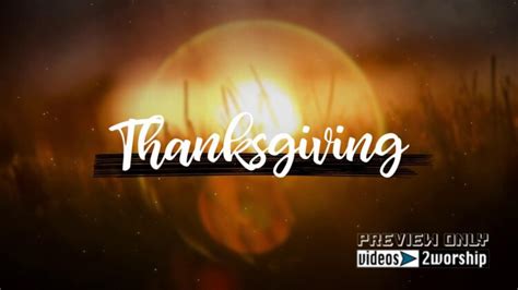 Thanksgiving Worship Backgrounds