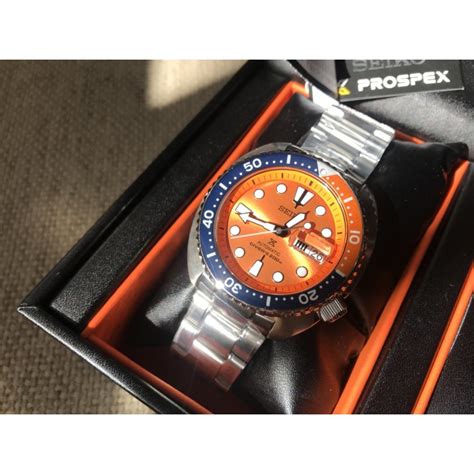 Seiko Prospex Turtle Limited Edition Nemo Srpc95k1 Orange Dial