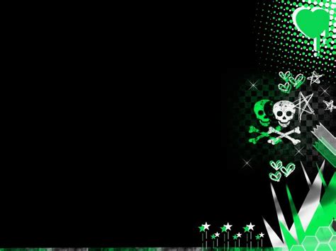 🔥 Download Green Emo Wallpaper Background Theme Desktop By