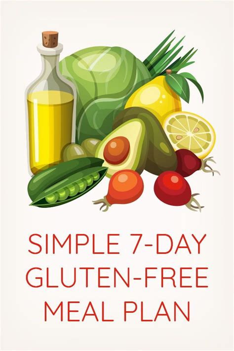 Simple Day Gluten Free Meal Plan Gluten Free Meal Plan Meal