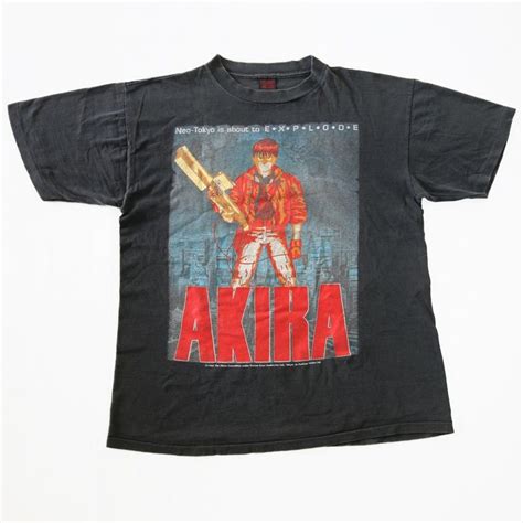 vintage 90s akira 1988 akira committee fashion victim t shirt for sale itm