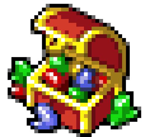 Treasure Chest Sprite Pixel Art Maker