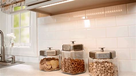 Litever under cabinet led light bar kits.space under your cabinets before but adding the right lighting can really improve the look of. Update Bland Builder's Cabinets | Under cabinet lighting ...