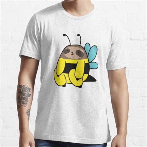 Bumblebee Sloth T Shirt For Sale By Saradaboru Redbubble Bee T