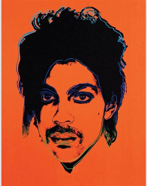 Orange Prince 1984 Andy Warhol Art Andy Warhol Portraits Andy