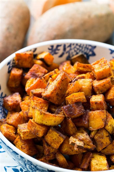 Spicy Sweet Roasted Sweet Potatoes Spicy Southern Kitchen