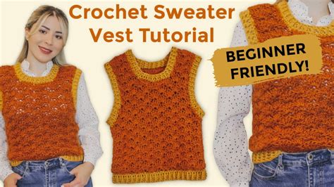 Crochet Sweater Vest Pattern Knitcroaddict Vlrengbr
