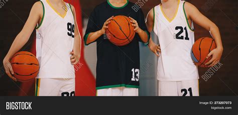Kids Basketball Team Image And Photo Free Trial Bigstock