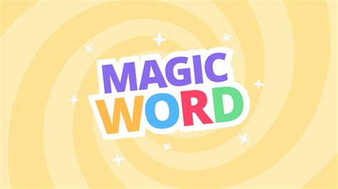 Magic Word Is A New Word Puzzle Game For Smart Displays That Uses S