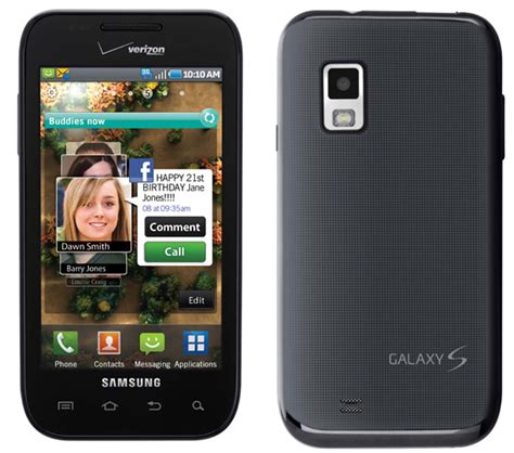 Samsung Galaxy S Variant Fascinate Launches On Verizon This Week Ars