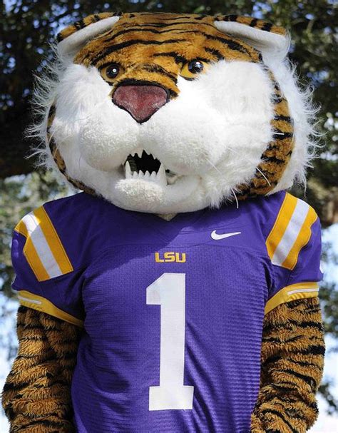 Pics For Mike The Tiger Mascot Costume Lsu Tigers Football Lsu