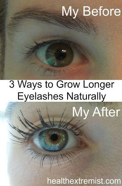 3 Best Way To Grow Eyelash Naturally Grow Long Eyelashes Naturally