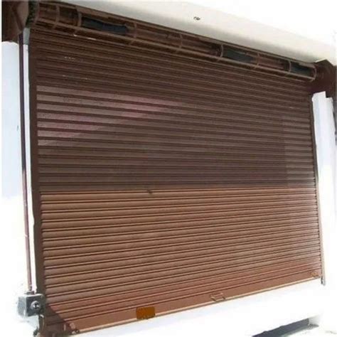 Mild Steel Motorized Powder Coated Rolling Shutter At Rs 330square