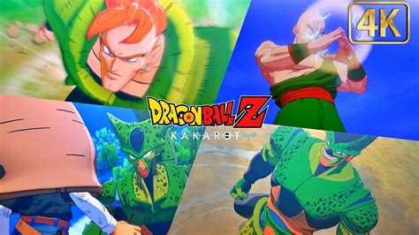 Dragon Ball Z Kakarot Gameplay Cell Absorbs Android 17 4k 60fps Youtube