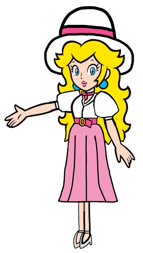 Super Mario Princess Peach Travel Outfit 2d By Joshuat1306 On Deviantart