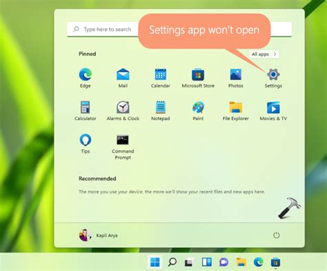 Fix Settings App Won T Open In Windows 11 Hot Sex Picture