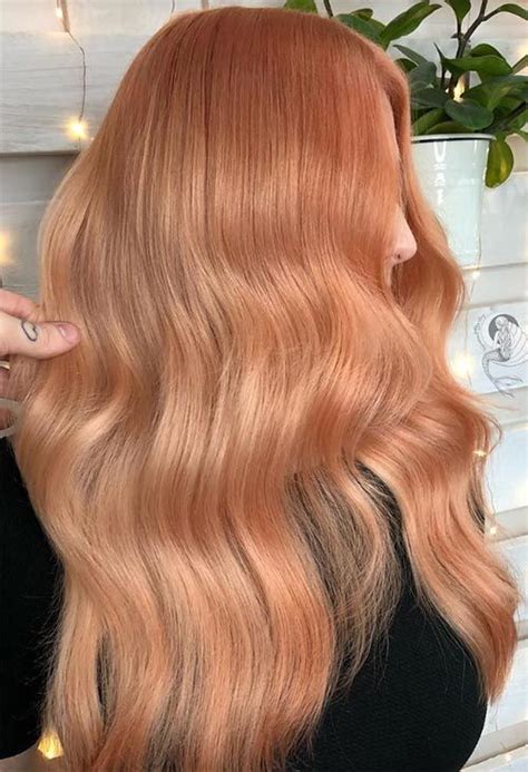 67 Pretty Peach Hair Color Ideas How To Dye Your Hair Peach Strawberry Blonde Hair Color