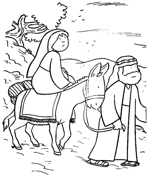 Kerstverhaal — vind en print bliksemsnel een. Mary and Joseph Travel to Bethlehem | Travel to Bethlehem