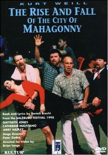 Kurt Weill The Rise And Fall Of The City Of Mahagonny 1998 Dvd