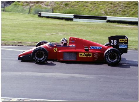 More about ferrari f1 86. Stefan Johansson Ferrari F1/86 . 1986 British GP Brands Hatch