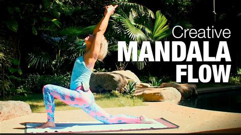 creative mandala flow yoga class five parks yoga youtube