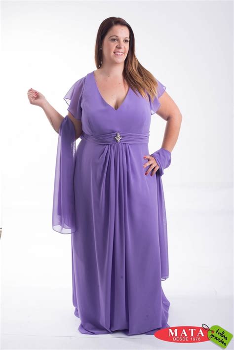 Vestido mujer tallas grandes 19839 - Ropa mujer tallas ...