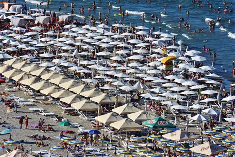 Mamaia Beach On The Black Sea Coast Editorial Image Image Of Recreation Places