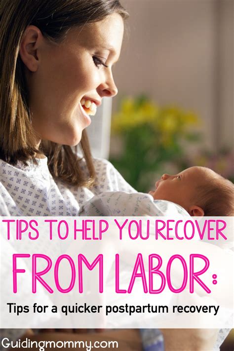 Guiding Mommy Recover From Labor Tips For A Quicker Postpartum