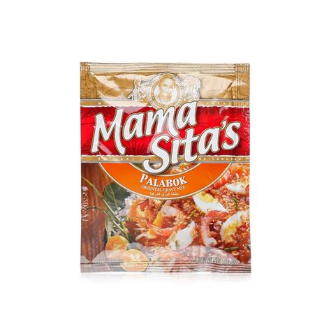 Mama Sitas Palabok Oriental Gravy Mix 57g Price In Uae Spinneys Uae