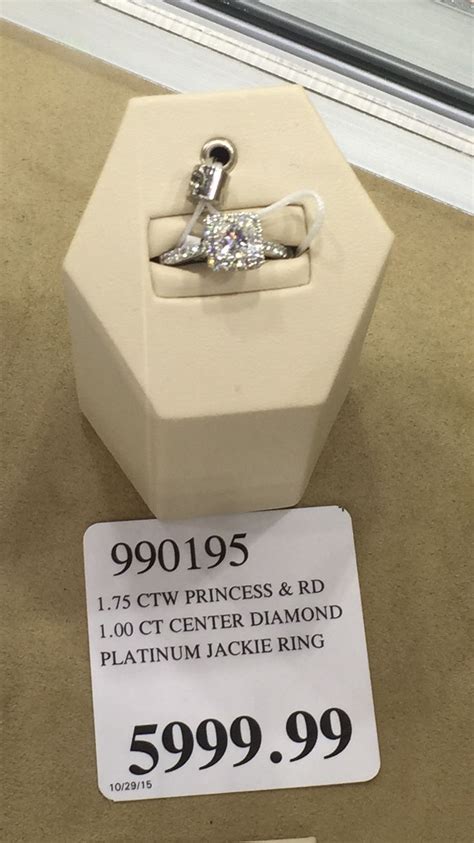 Solitaire engagement rings come with stones in all cuts, sizes, and clarity. Costco Princess Cut Ring (Zoom) | Engagement Rings & Wedding Bands | Pinterest | Princesses ...