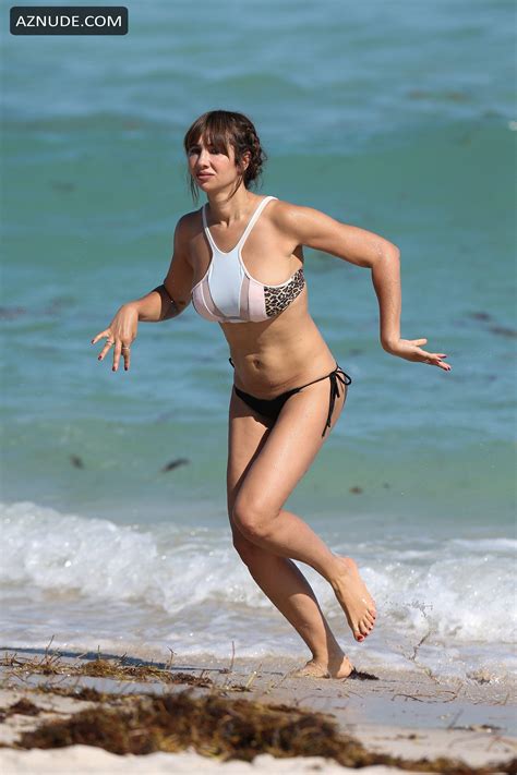 Jackie Cruz Flashes Her Big Areolas In The Ocean In Miami Beach Aznude