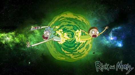 Rick And Morty Space Wallpaper