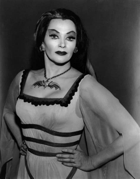 The Munsters Yvonne De Carlo Dressed In Her Lily Munster Costume 1964