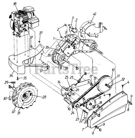 Huskee 215 410 131 Huskee Tiller 1995 Tractor Supply Rear Tine