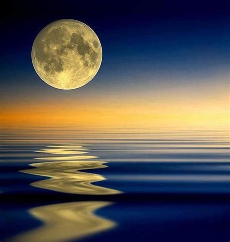 Full Moon Peaceful Places Pinterest