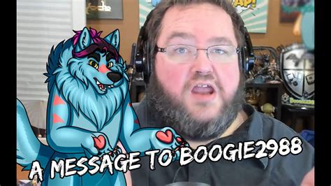 A Message To Boogie2988 Youtube
