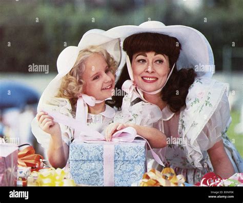 Mommie Dearest 1981 Paramount Film Bio Pic About Joan Crawford Played By Faye Dunaway Stock