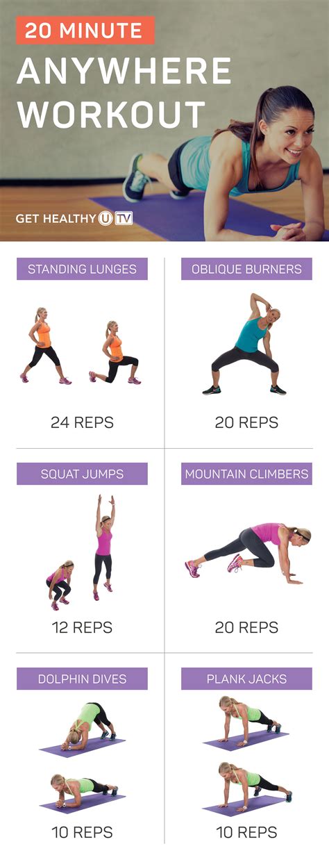 Minute Total Body Do Anywhere Workout GHUTV Workout Fitness Body Body Workout At Home