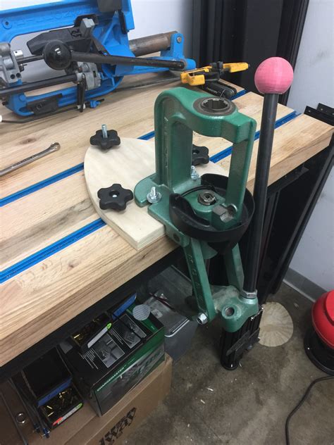 Finally Mounted Rcbs Press To Reloading Bench Hatchers Armory