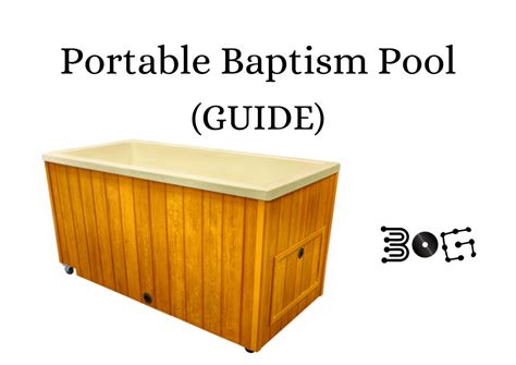 Portable Baptism Pool An Absolute Guide 2020 Jguru