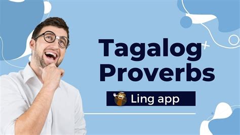 Tagalog Proverbs Youtube