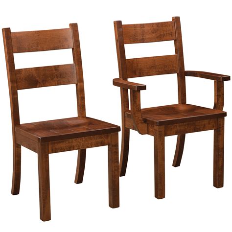 Western Rustic Dining Chairs With Authentic Saw Marks Cabinfield