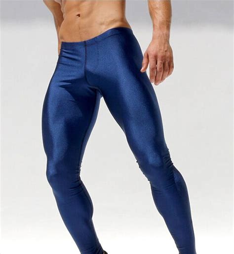2016 mens compression track pants high stretch mens joggers polyester tights men skinny pants