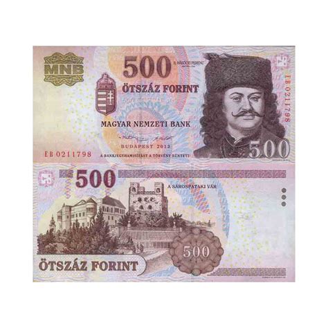 Banknote Hungary Collection Pick N° 196 500 Forint
