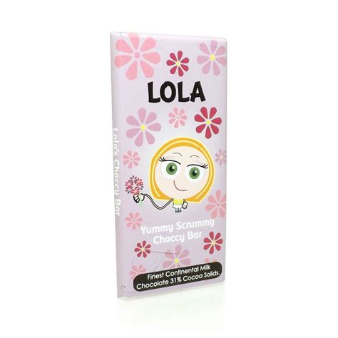 Buy Novelty Chocolate Bar Lola