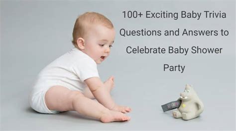 Funny Baby Shower Quiz Questions And Answers