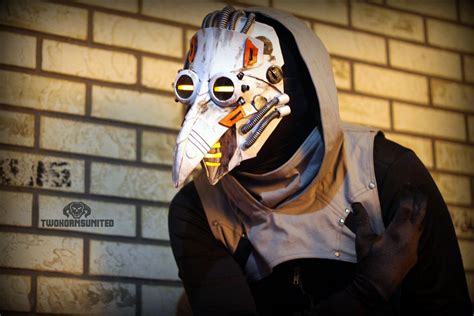 Polar Vortex Arctic Cyber Plague Doctor Mask By Twohornsunited Idée