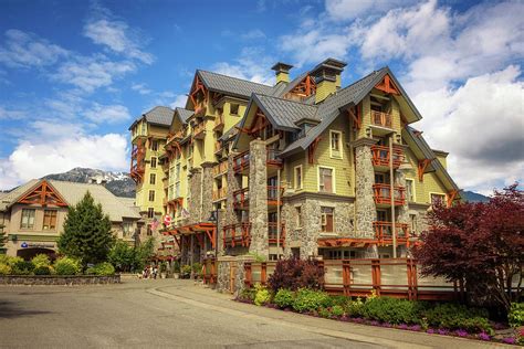 Pan Pacific Hotel In Whistler Village Canada Photograph By Miroslav