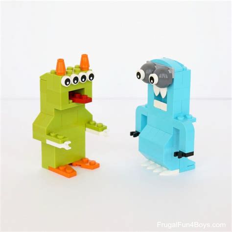Lego Monsters Building Challenge For Kids Frugal Fun For Boys And Girls