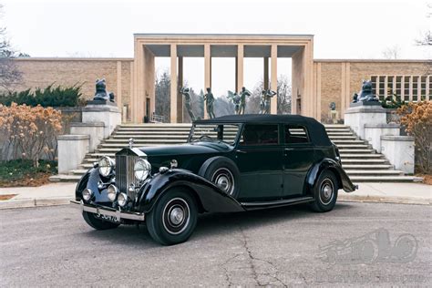 Voiture Rolls Royce Phantom Iii Cabriolet By Park Ward 1939 A Vendre